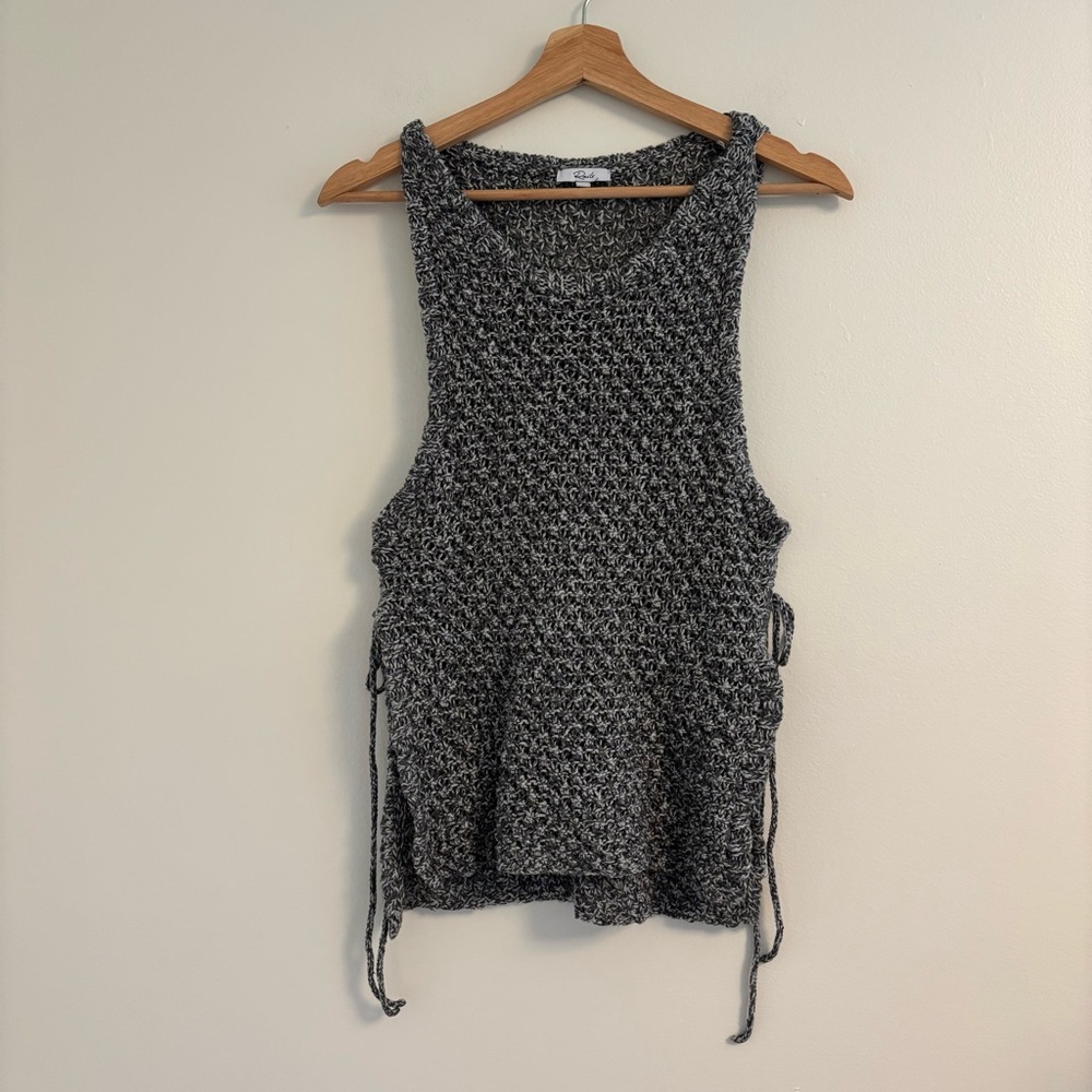 Rails Charcoal Knit Tank Top